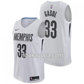 Memphis Grizzlies Marc Gasol 33 Nike City Edition Pelipaidat Swingman - Miesten